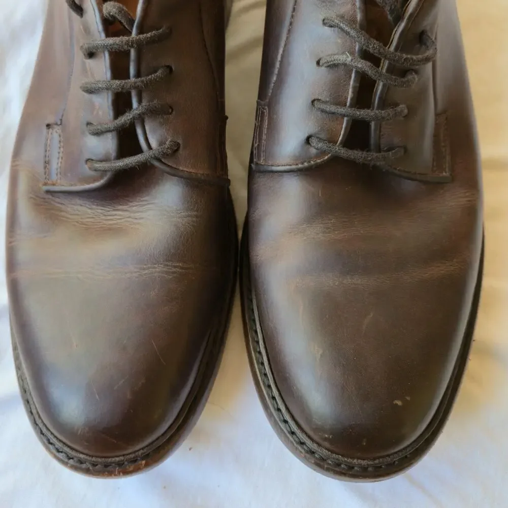 Frye Men's Leather Derby Oxford Shoes Brown Size 10.5 D